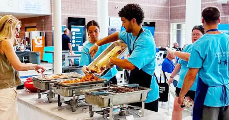 Mashpee Students Prepare Meals For Statewide Superintendents' Conference