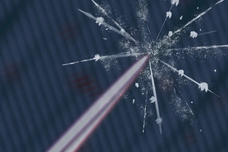 Physicists watch a material's electrons assemble, and reassemble, into coexisting phases