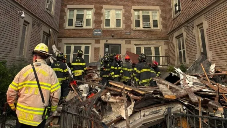Dozens displaced by building collapse in Springfield