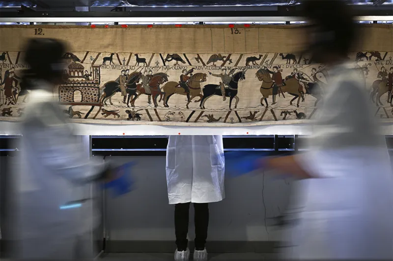 Revealing the 70-meter Medieval epic captivating London
