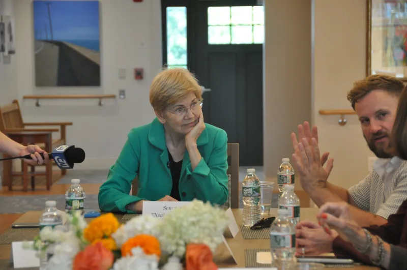 Warren's Island visit focuses on housing initiatives