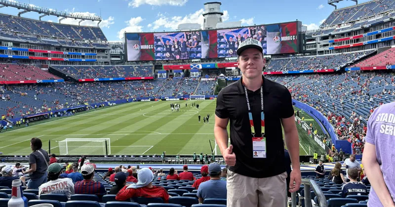 The World's Game, His Internship