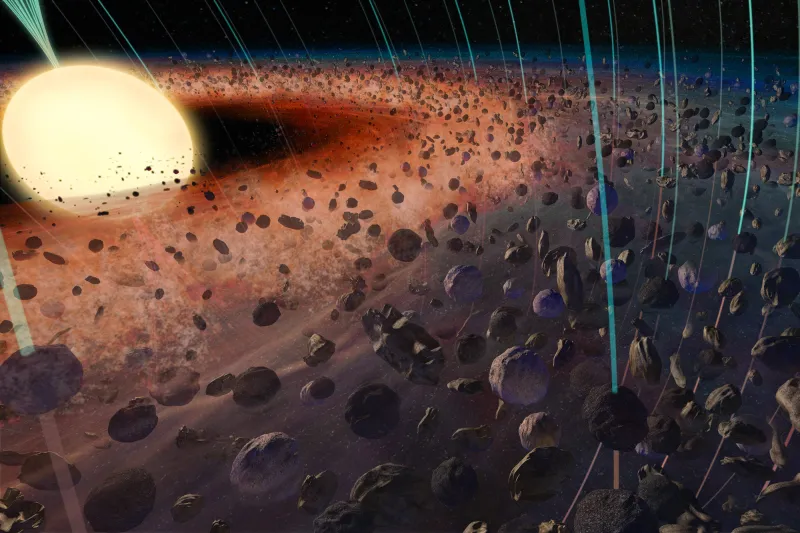 Meteorite dust holds records of magnetism that may have helped form the sun