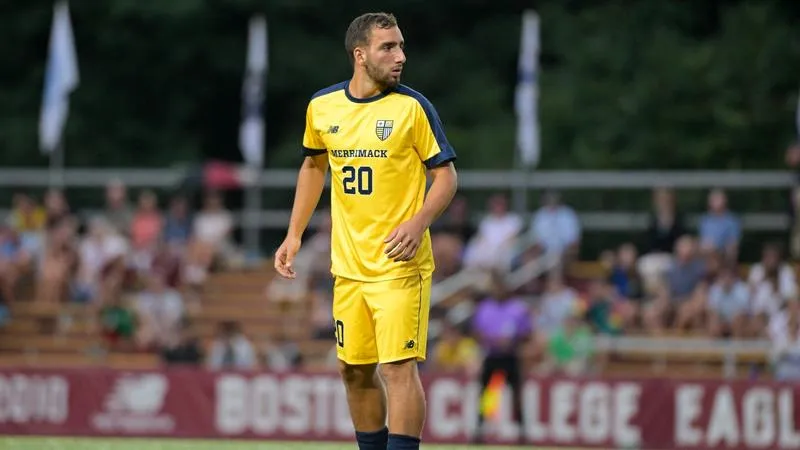 Men's Soccer Scores Three Times To Beat Rhode Island