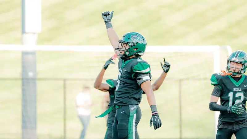 LaGuardia Hauls in 65-Yard Touchdown; Bison Fall to MIT in Home Opener