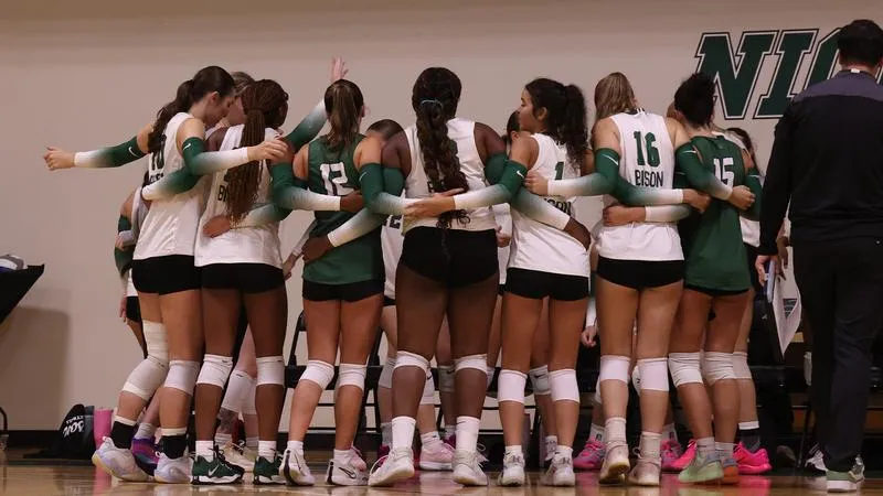 Women's Volleyball Drop Pair at Emerson Tri-Match