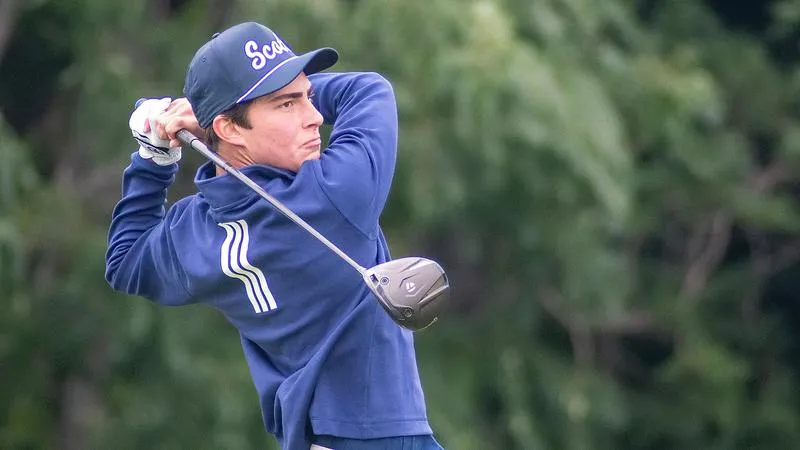 Aidan Alfaro Earns CNE Men's Golf Rookie of the Week Honors