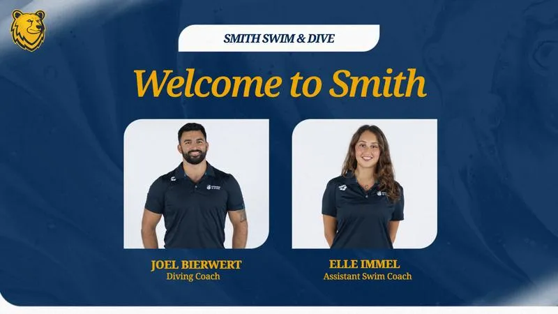 Swimming and Diving Welcomes Bierwert, Immel to Coaching Staff