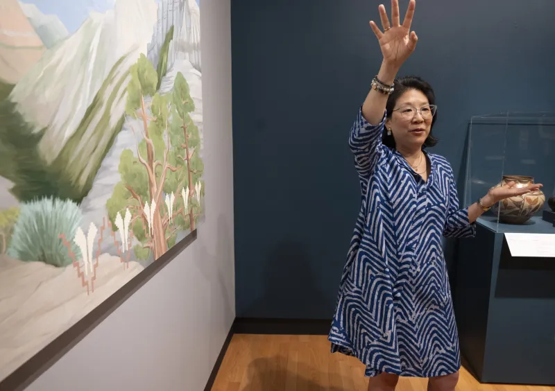 A global timeline unfolds: Mount Holyoke College Art Museum reopens after nine months
