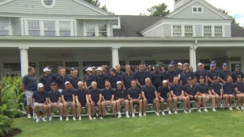 Bruins host annual charity golf tournament in Plymouth