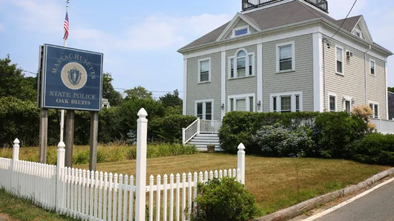 Woman allegedly sexually assaulted at State Police barracks on Martha's Vineyard, police say