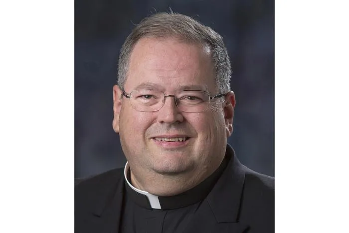 Father John E. Sheridan, senior priest, chaplain at Regina Cleri