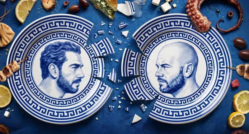 Inside Boston's Great Greek Restaurant Feud