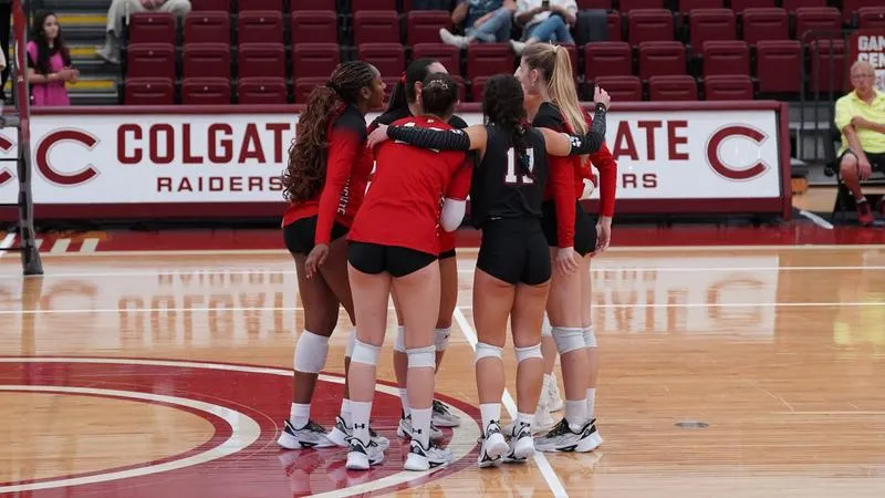 Northeastern, UAlbany Trade Blows In Marathon Five-Setter To Close Colgate Tournament