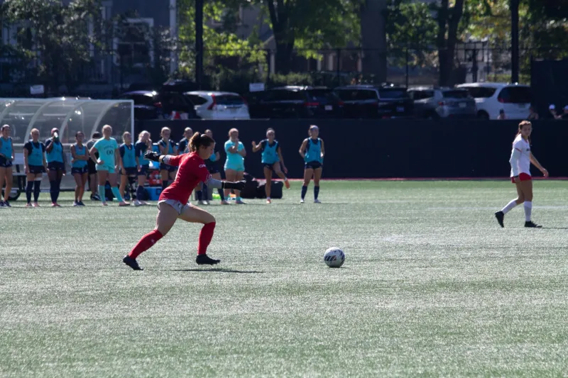 Women's soccer falls to UMass in rainy day defeat