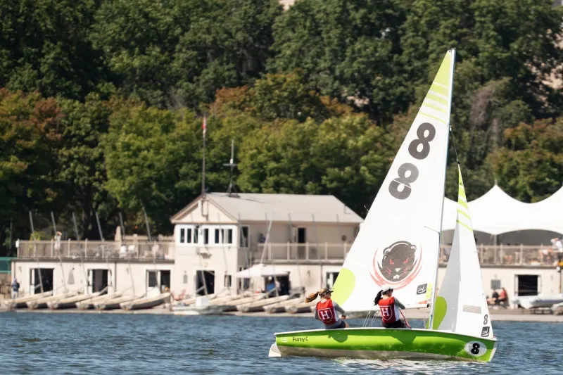 Harvard Sailing Wins Toni Deutsch Trophy in Strong Opening Weekend
