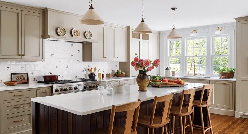 A Needham Renovation That Turned a 'Hot Mess' Into an English-Inspired Family Haven