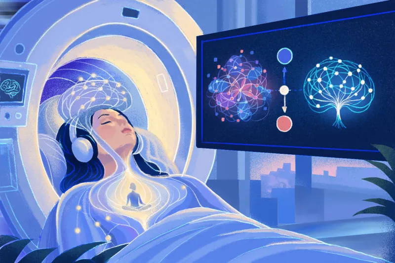 Can't quiet your mind? Watching your brain might help you meditate.