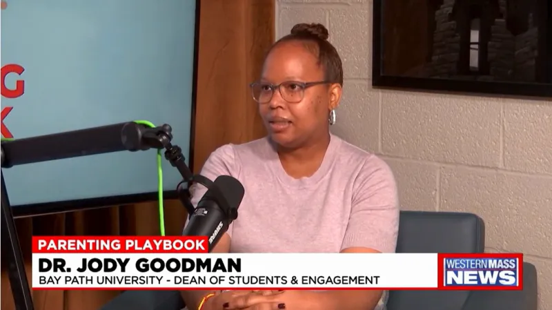 Bay Path's Dr. Jody Goodman Shares Advice for Parents of College Students on Western Mass News Parenting Playbook