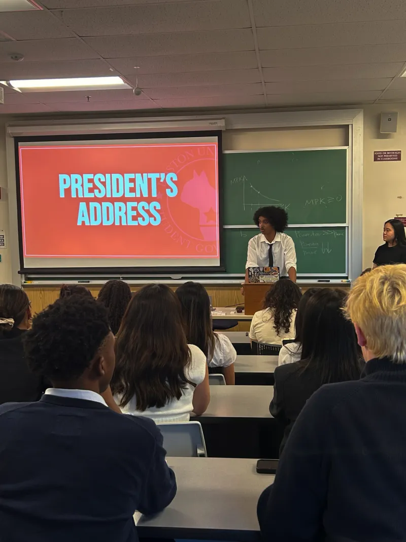 BU StuGov senate meeting rings in the school year with new officers, goals