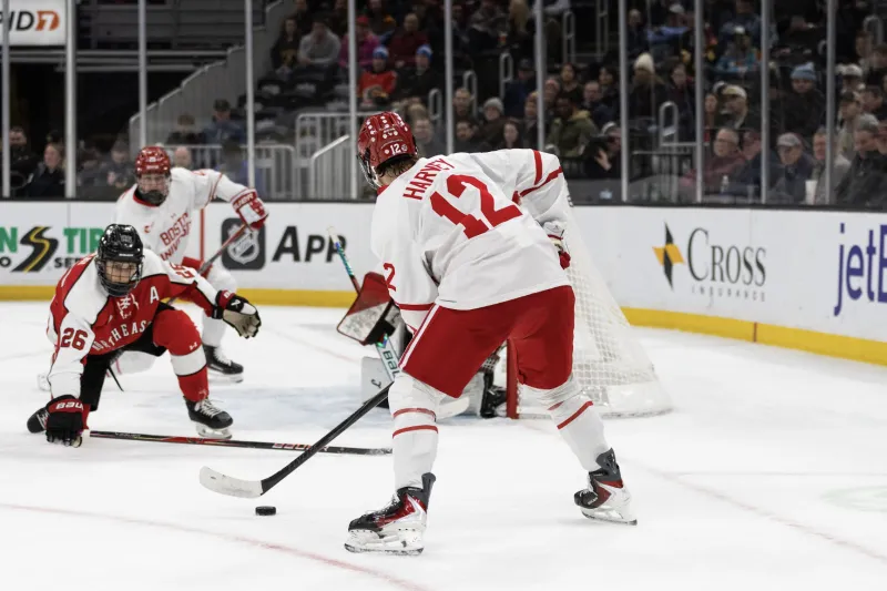 BU names Harvey captain for 2025-26; Bednarik, Celebrini and Frechette named assistants