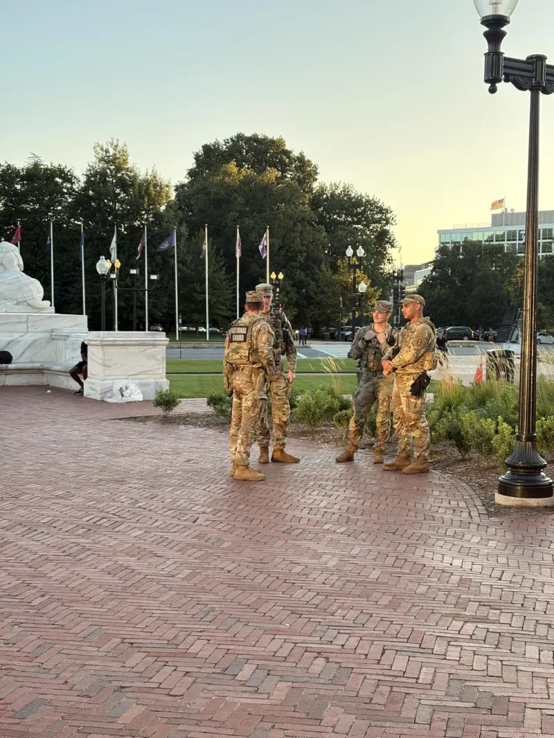 The National Guard isn't making D.C. safer, it's just making us numb