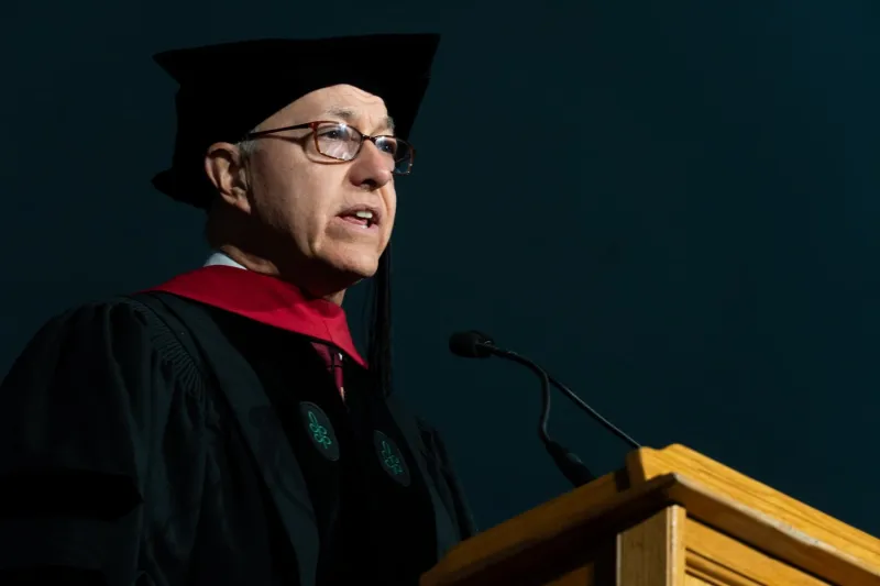Harvard Medical School Dean Outlines Strategic Plan Amid 'Destabilizing' Federal Funding Cuts in School Address