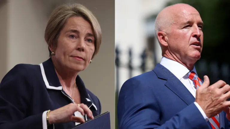 Charts: See how much Gov. Maura Healey and Mike Minogue have raised so far