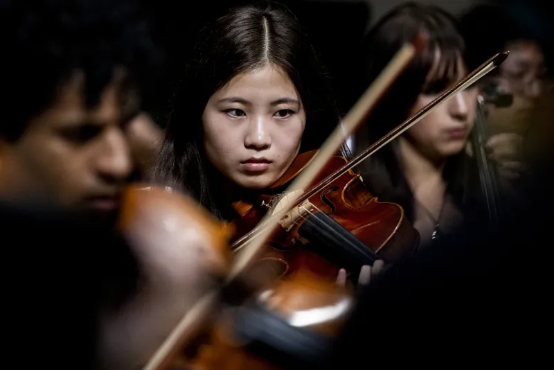 From Stravinsky to Studio Ghibli, ensemble makes music -- and friends