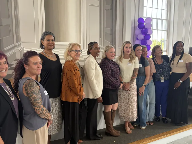A.G. Campbell speaks at Women's Recovery Court Session