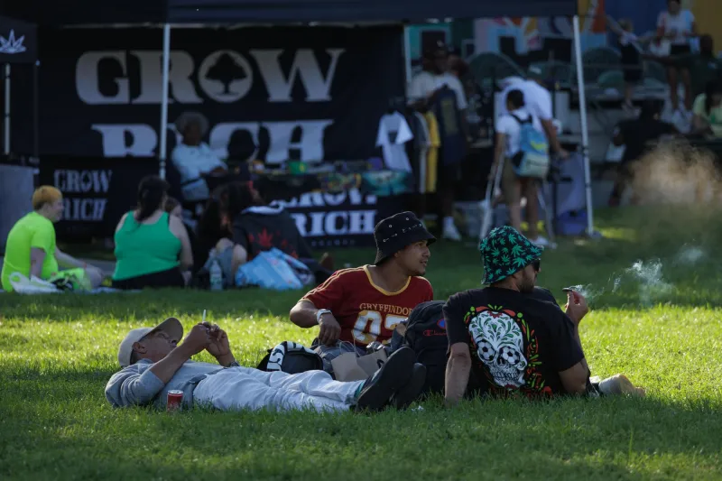 Cannabis advocates, vendors gather in joint effort against Question 8