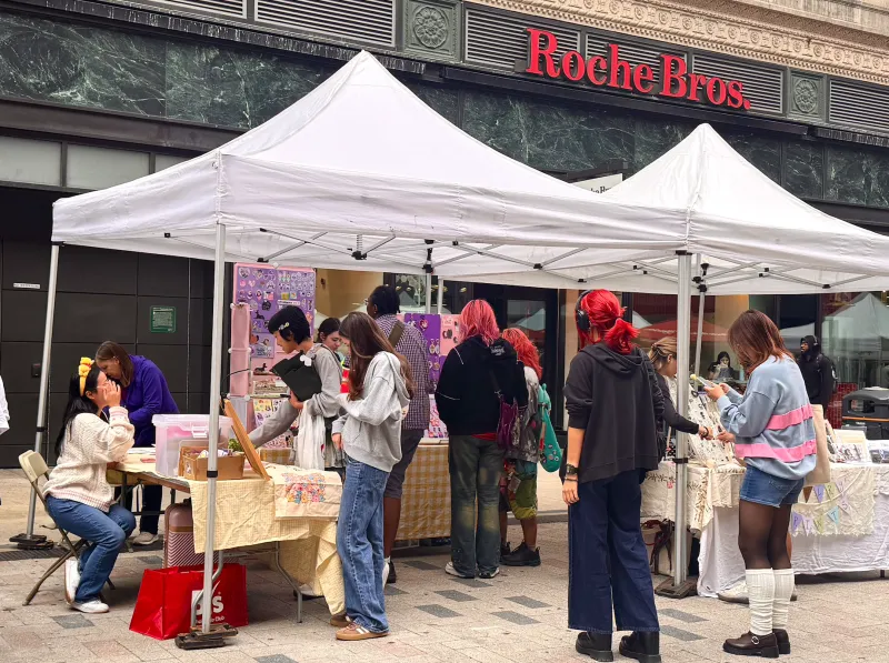 From decor to demos, MassArt Night Market has successful night of art and community