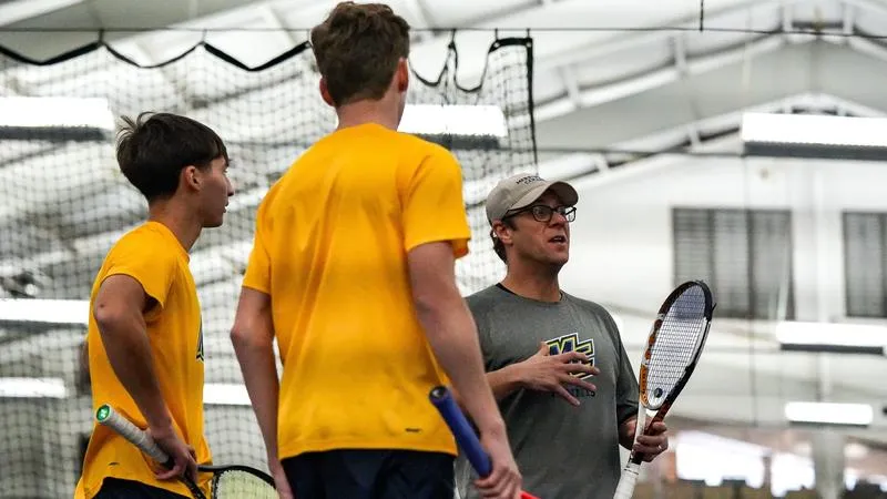 Hedegaard-Friis Goes Unbeaten As Men's Tennis Opens Campaign At BU