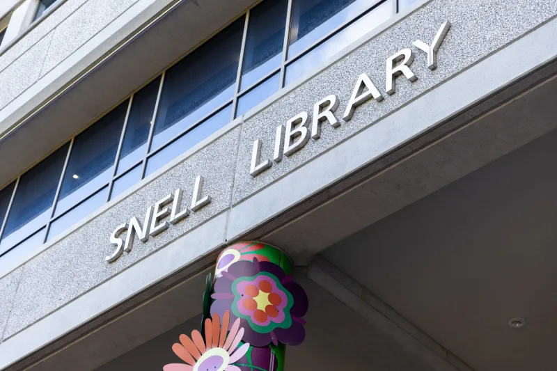DEVELOPING: Snell Library reopens after plumbing issue forced temporary closure