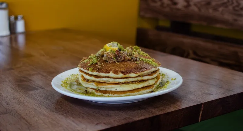 Brookline Lunch's Beloved Baklava Pancakes Come to South Boston