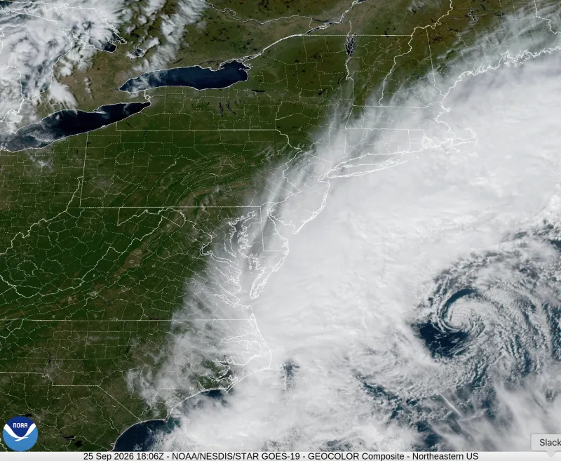 Impacts of nor'easter start to hit Island
