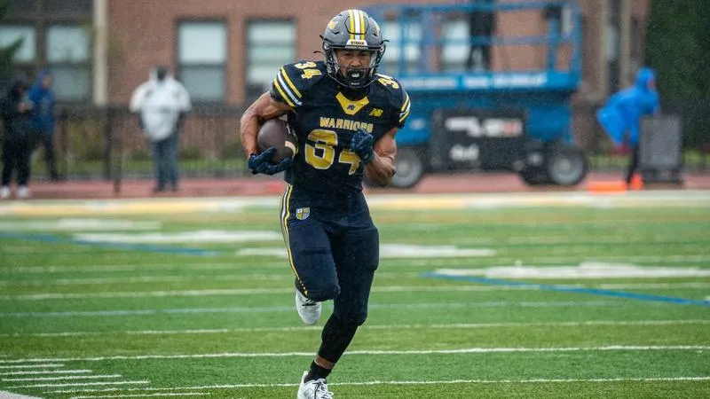 Latham Leads Offense As Warriors Charge To Homecoming Win