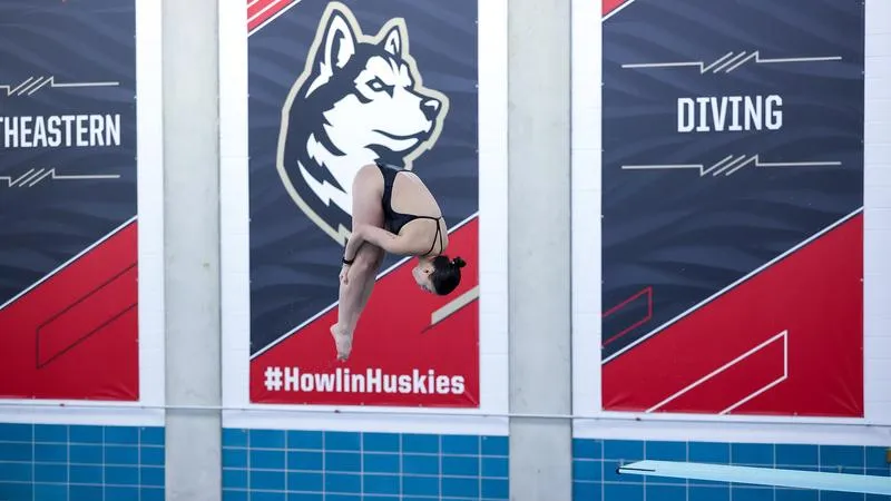 Northeastern Completes Husky Diving Invitational