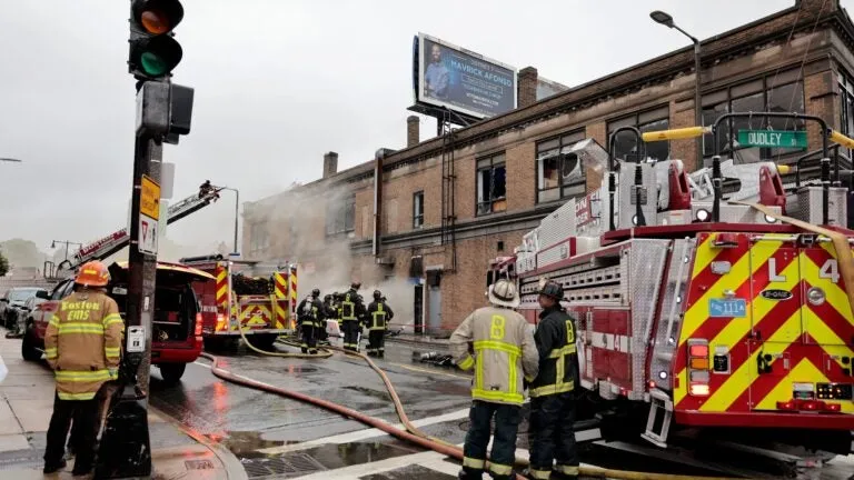 Large fire consumes historic building in Roxbury that housed multiple businesses