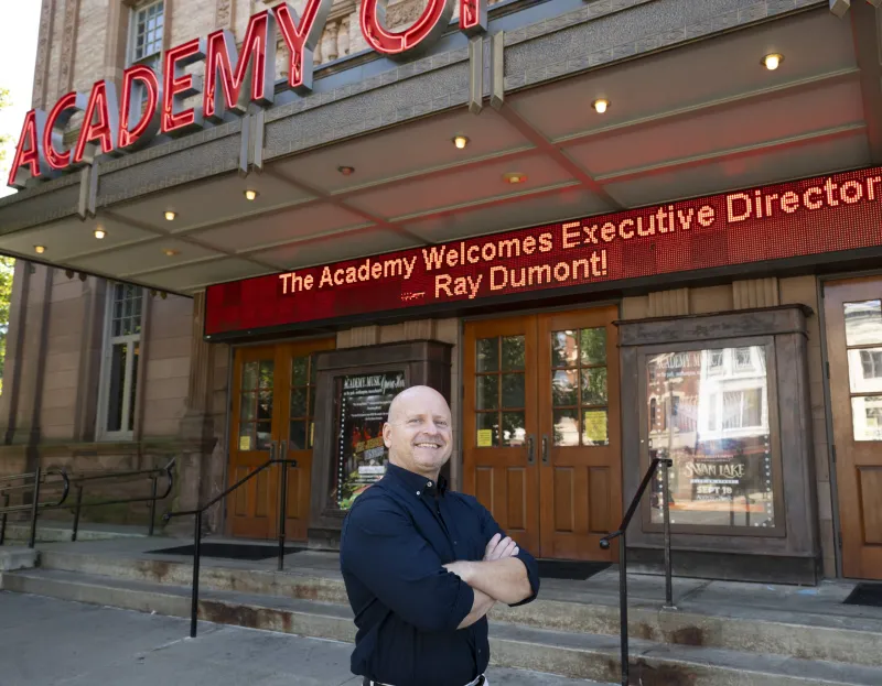 'I am darn lucky': Meet new Academy of Music executive director Ray Dumont