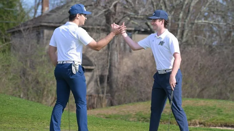 Adams Headlines Finish For Men's Golf Team At UConn Invitational