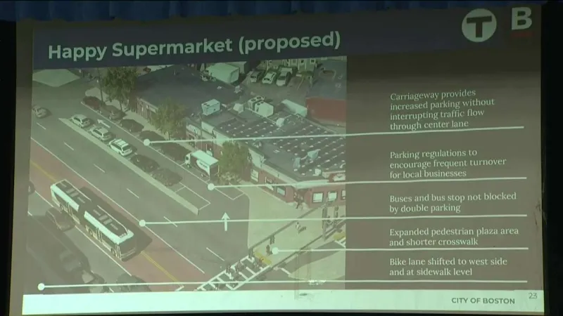 Boston leaders address concerns about proposed center-running bus lane on Blue Hill Avenue