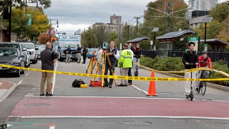 Woman hit by bicycle near BU still critical, but expected to live, authorities say