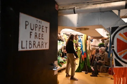 A puppeteer's paradise, hiding in plain sight