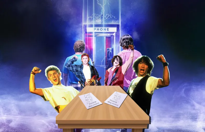 Bill and Ted zap from silver screen to stage in their 'Excellent Rock Opera'