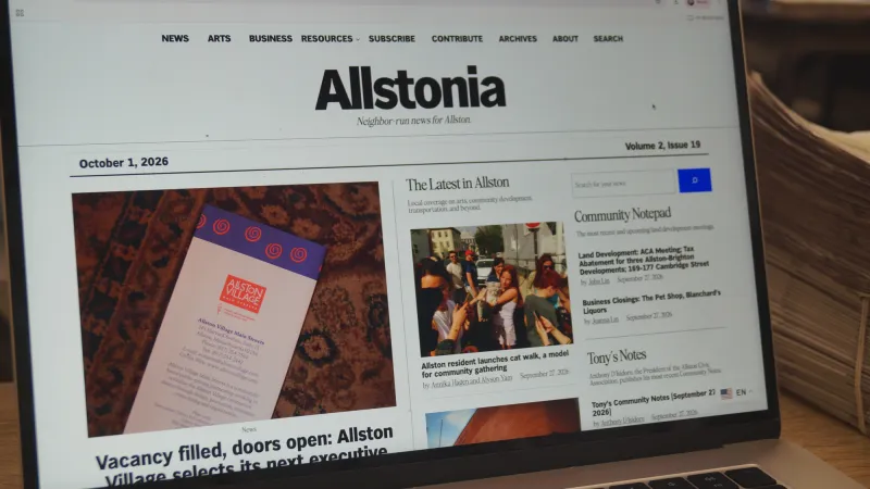 Digital newspaper Allstonia aims to educate, connect neighborhood residents