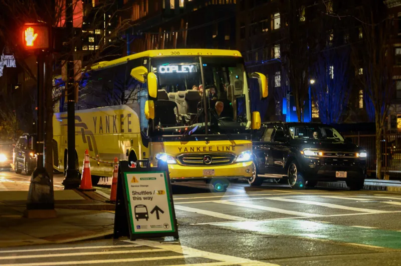 Green Line shuts down again to update signals, leaving students reliant on MBTA shuttles