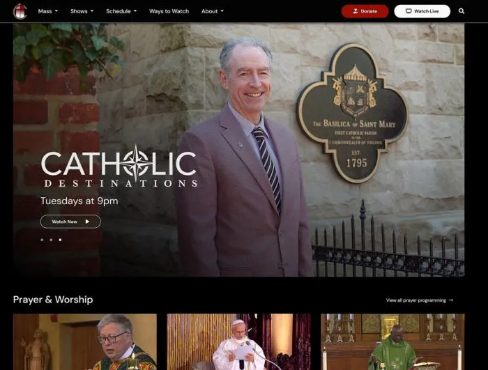 CatholicTV expande su alcance digital con nuevo sitio web y aplicaciones de transmisi&#4294967295n