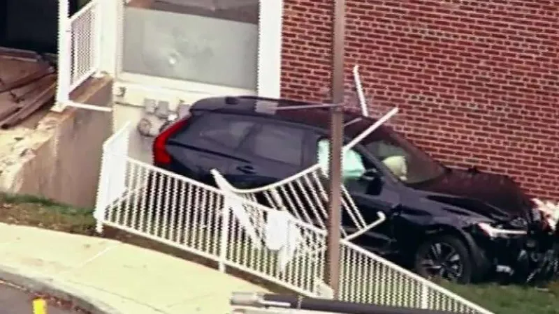 Woman killed when car slammed into hospital building in Jamaica Plain identified