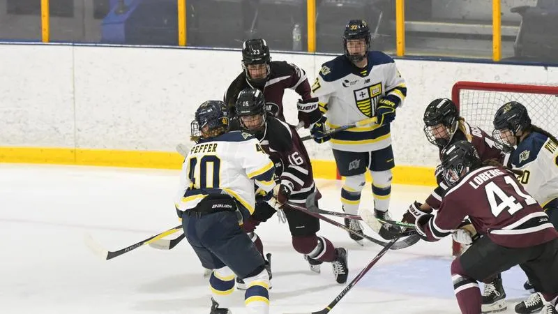 Pfeffer Scores Twice Against Union